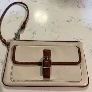 Coach Leather Wristlet